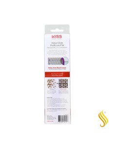 Red Kiss Kny Insta Glide Pedicure File Purple Raspador De Callos 2